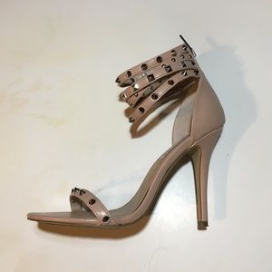 Steve Madden Blush Studded “Naked” Sandals